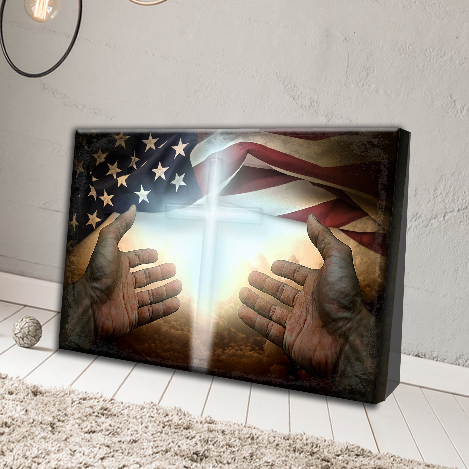 Faith in America Canvas Decor