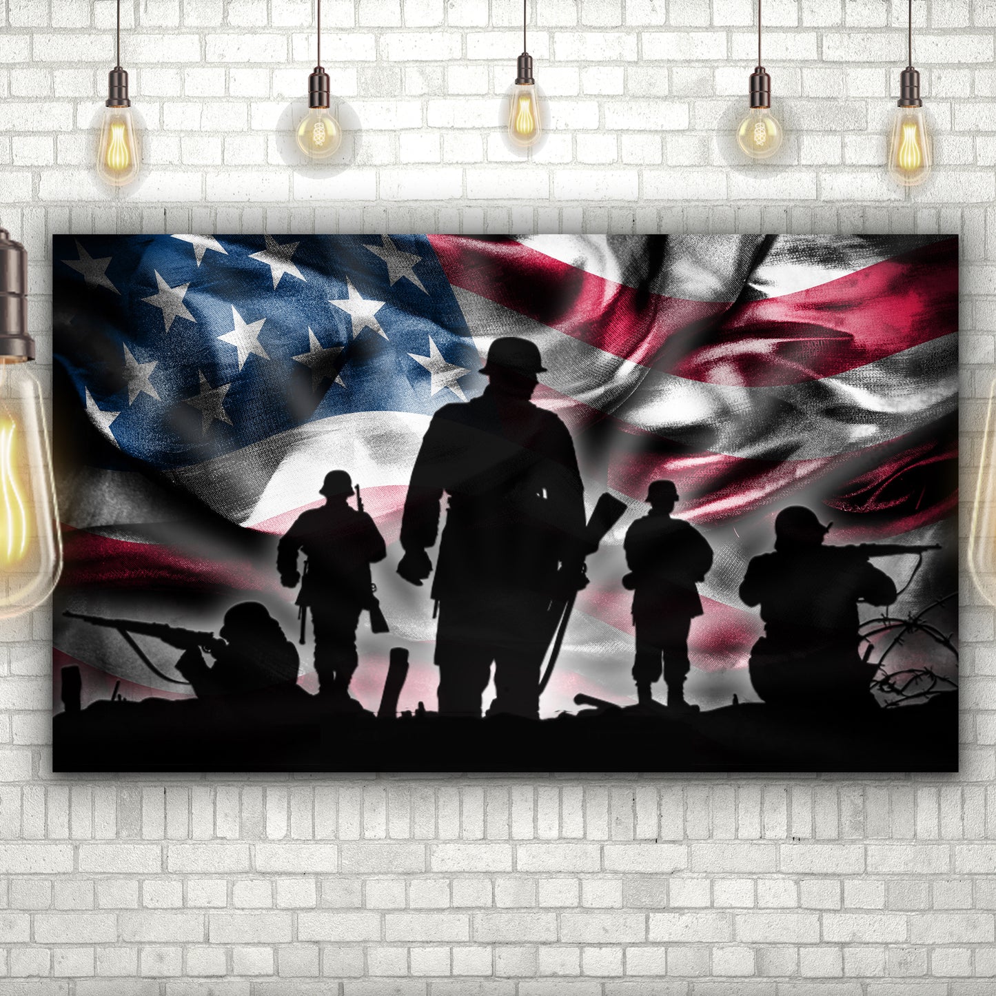 Patriotic American Soldier Art