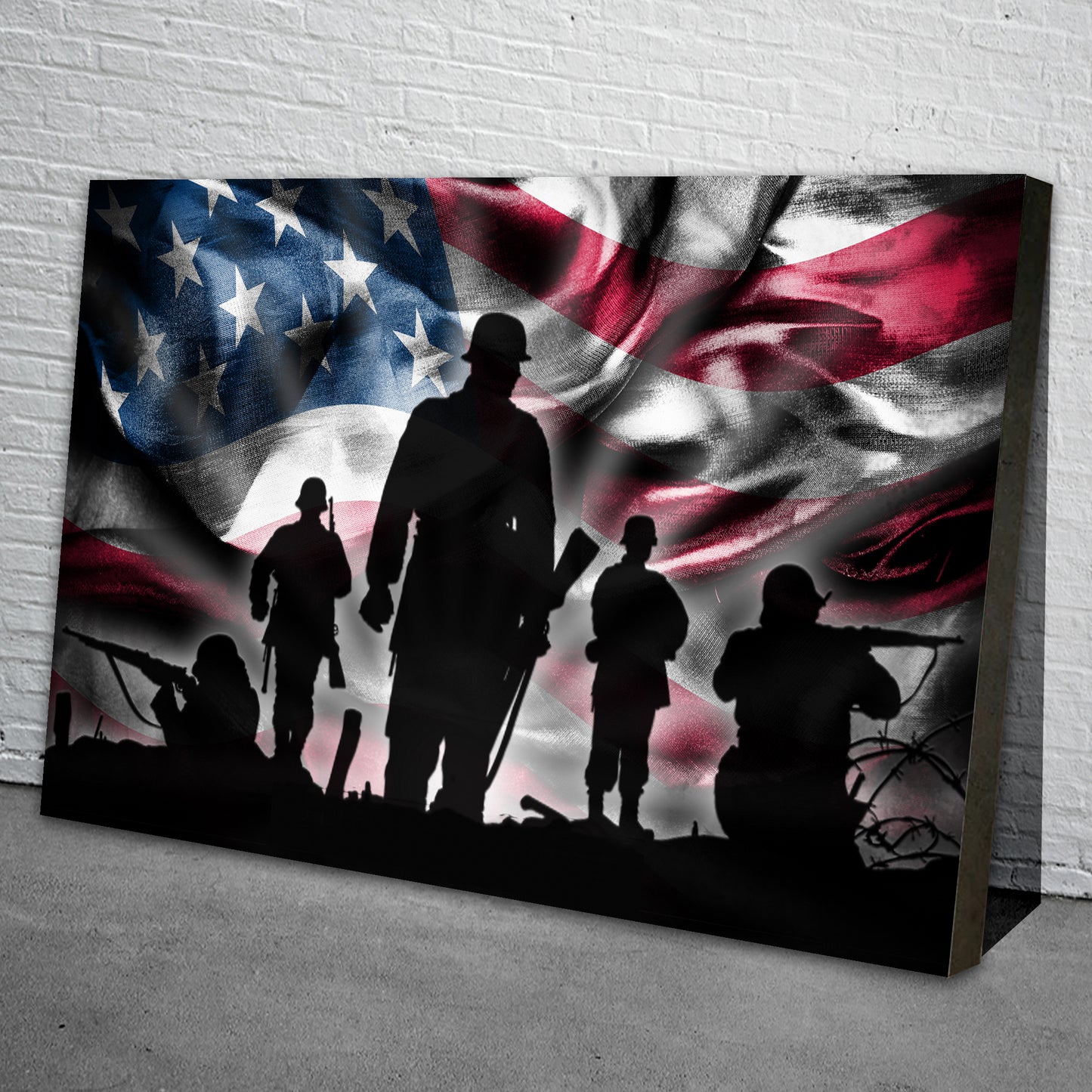 Patriotic American Soldier Art