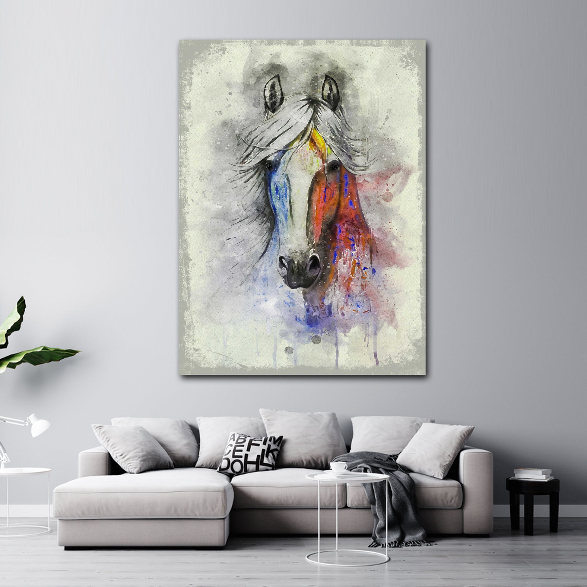 Majestic Horse Grace Canvas Wall Art