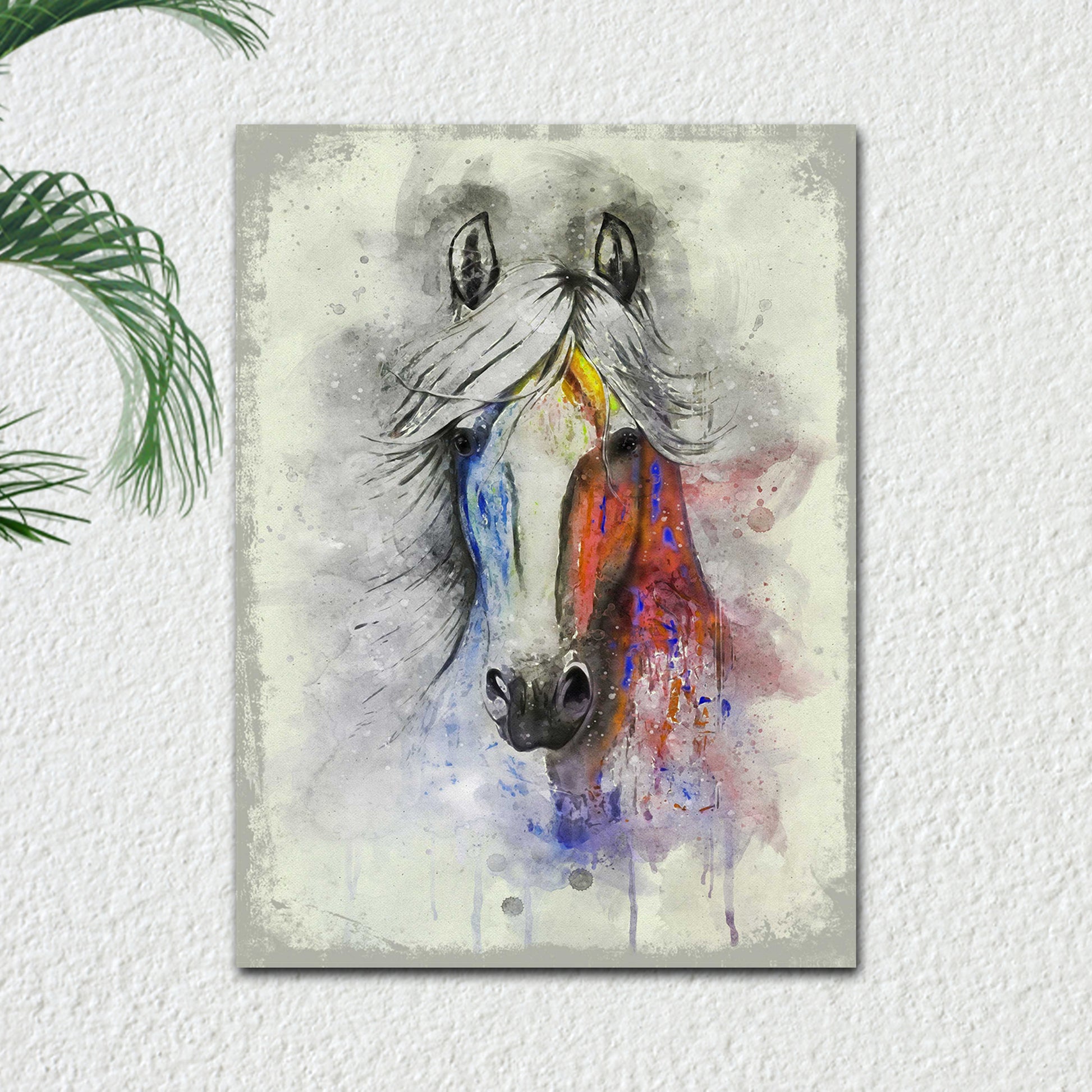 Majestic Horse Grace Canvas Wall Art