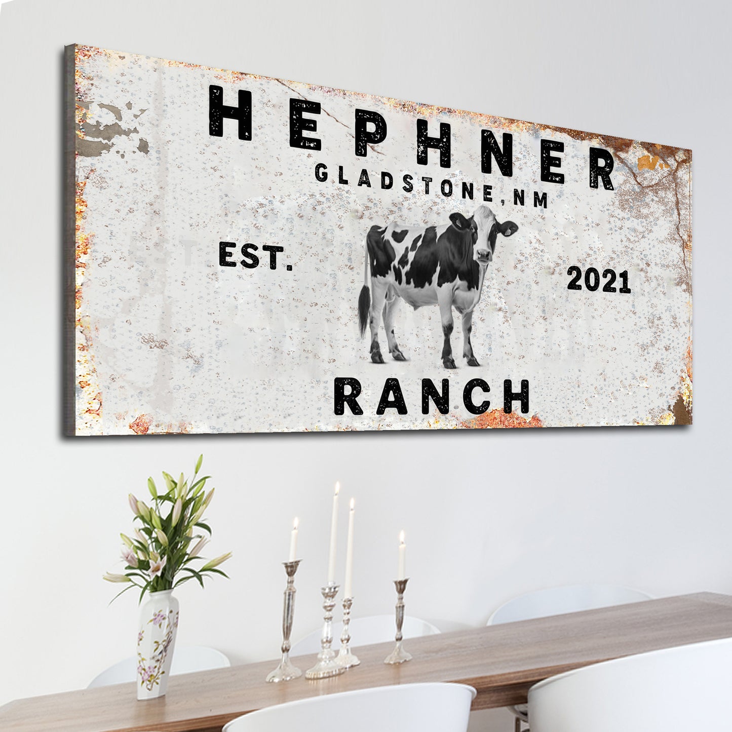 Cattle Ranch Sign