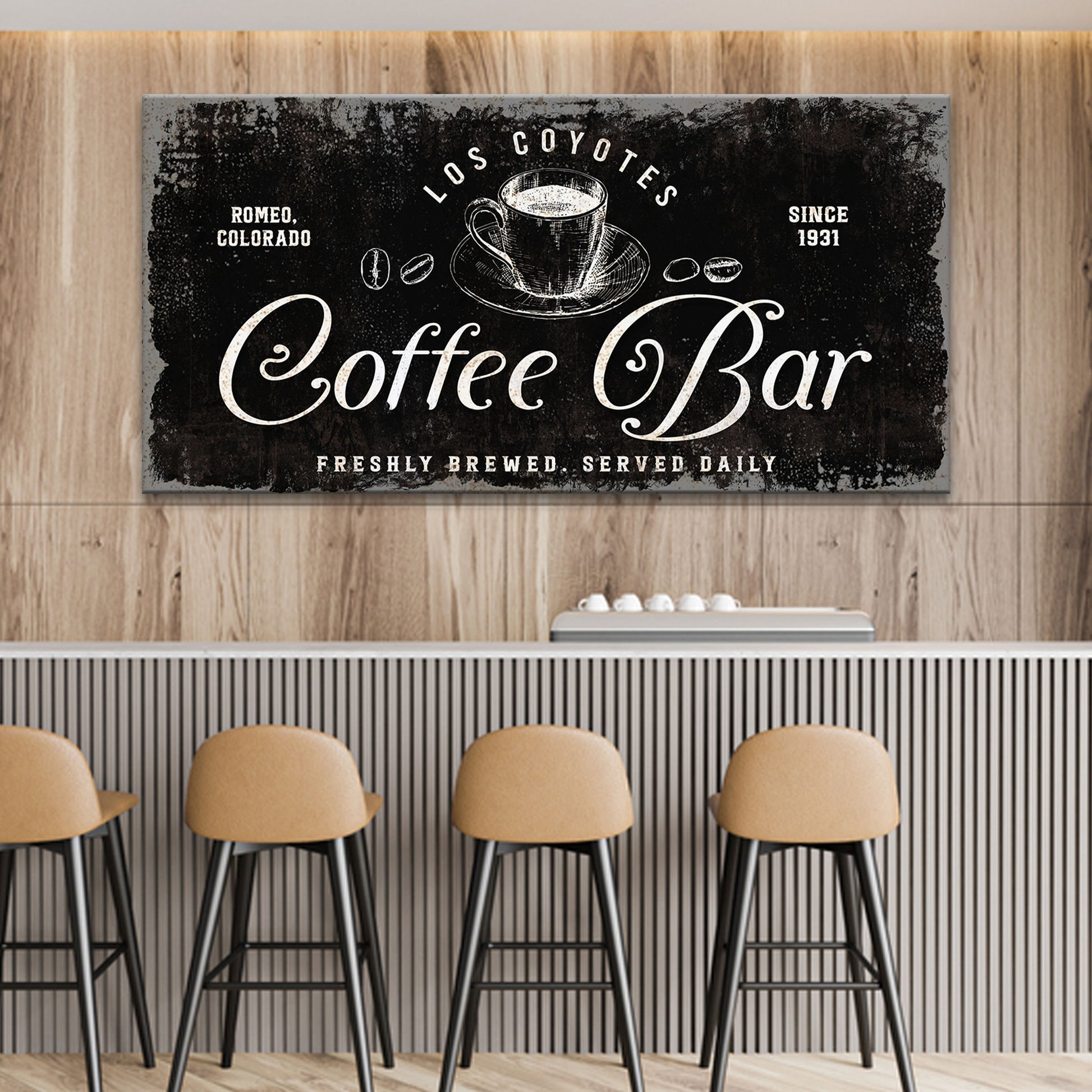 Coffee Bar Sign