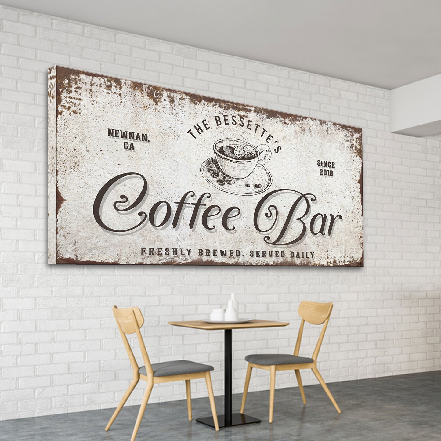 Coffee Bar Sign