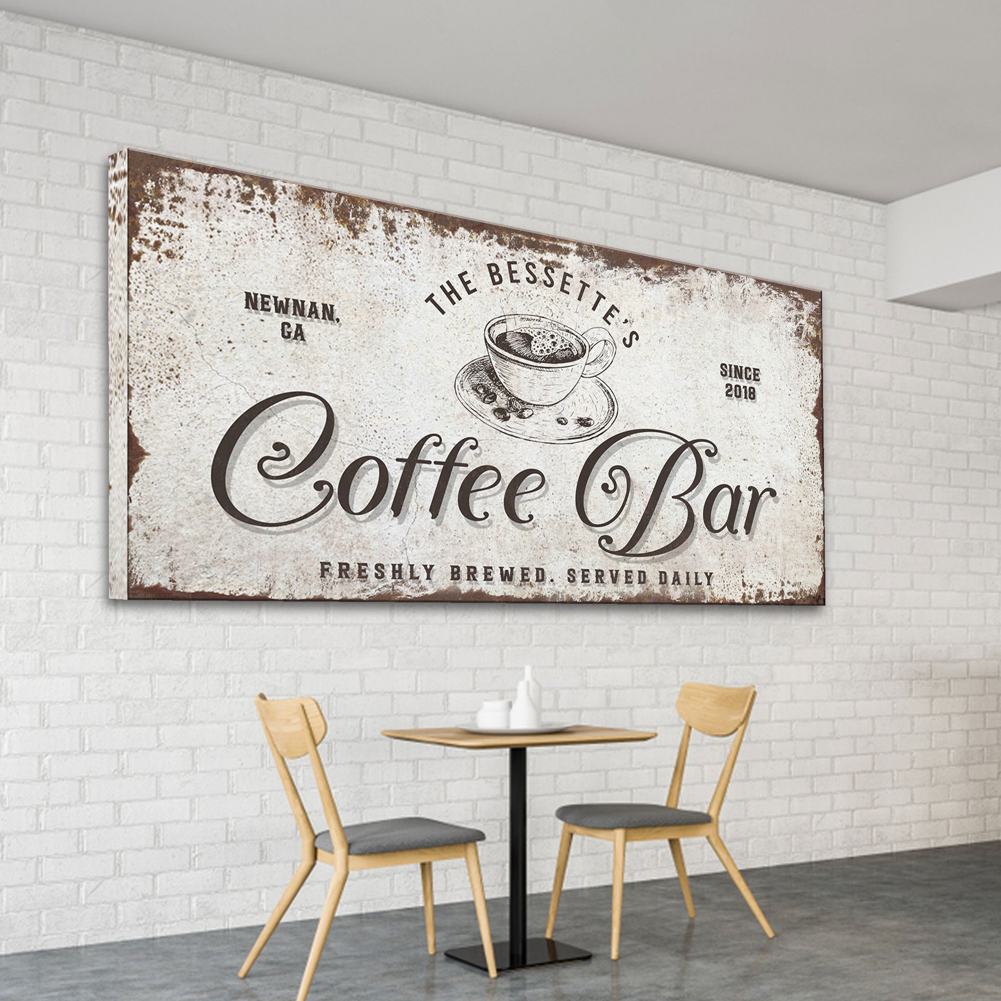 Coffee Bar Sign