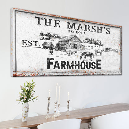 Rustic Farmhouse Sign