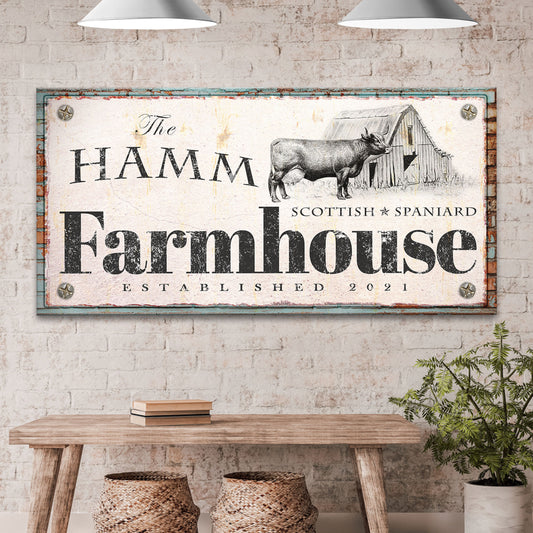 Rustic Farmhouse Sign II