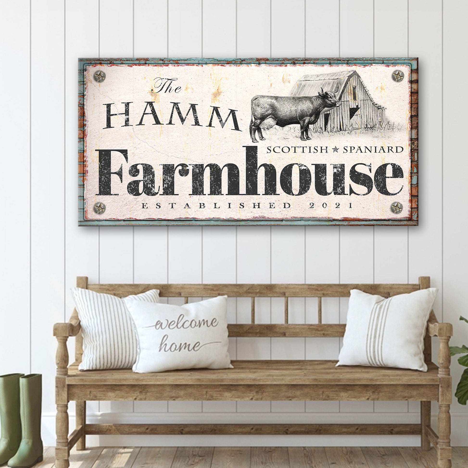 Rustic Farmhouse Sign II