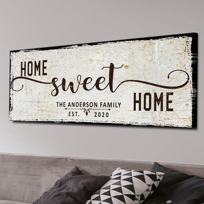 Home Sweet Home Sign