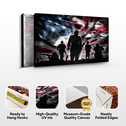 Patriotic American Soldier Art