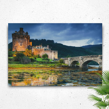 Eilean Donan Dreams Castle Eilean Donan Canvas Wall Art