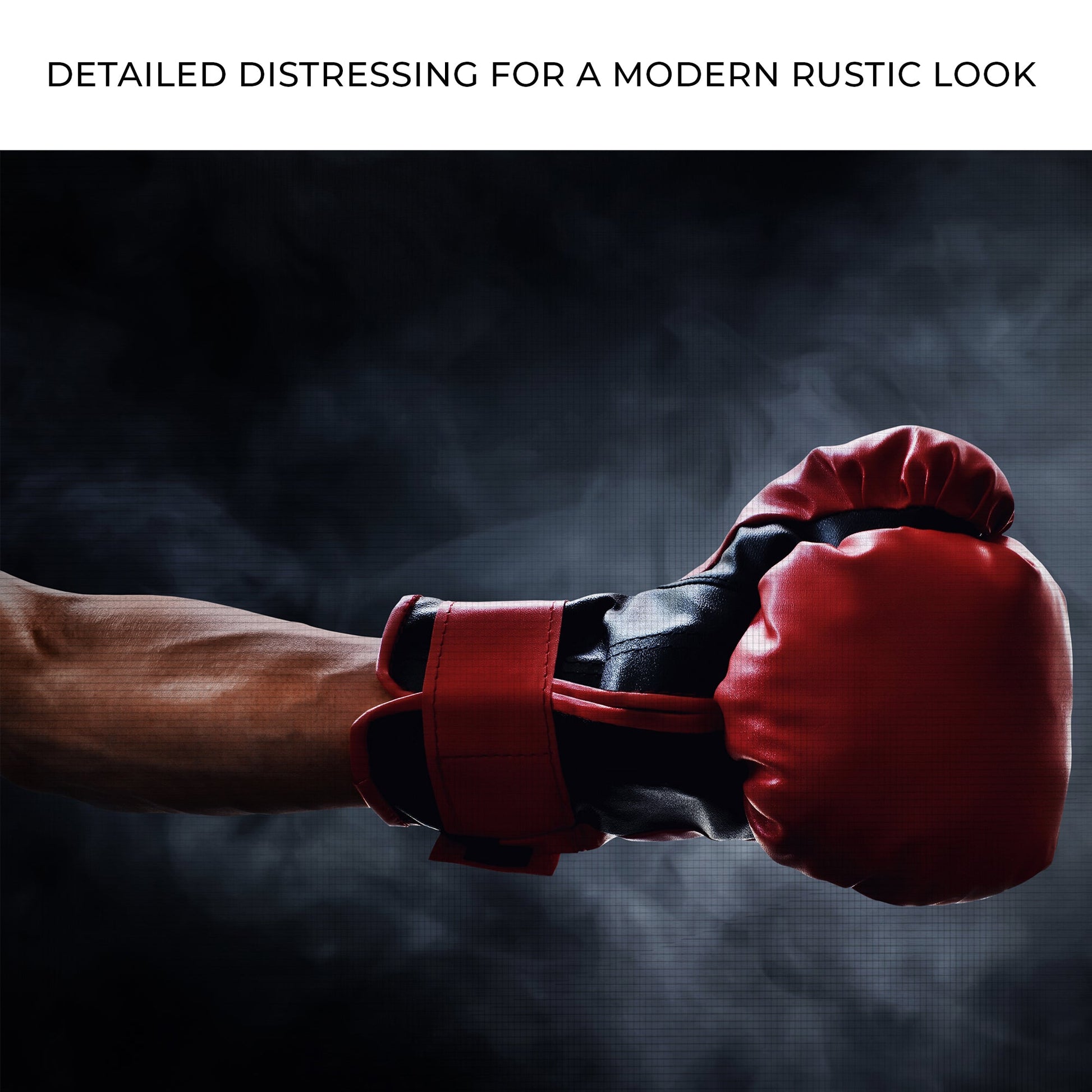 Determined Spirit  Boxing Determined Boxer Canvas Wall Art