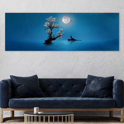 Alone in Nature tree Canvas